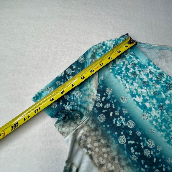 Diamonds Snowflake Women Top L XL Short Sleeve Tee - Picture 7 of 11